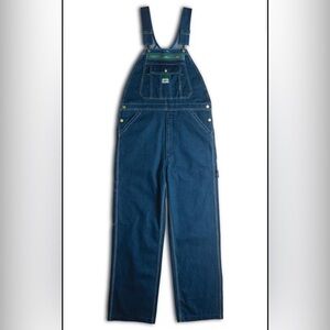Liberty Men's Blue Denim Overalls Stone Washed